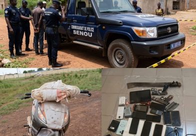 BRAQUAGES A MAIN ARMEE A SENOU ET ALENTOURS : trois suspects mis aux arrêts par la police